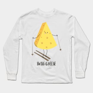 Swiss Cheese Long Sleeve T-Shirt